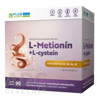 PLUS LEKÁREŇ L-Methionine + L-cysteín