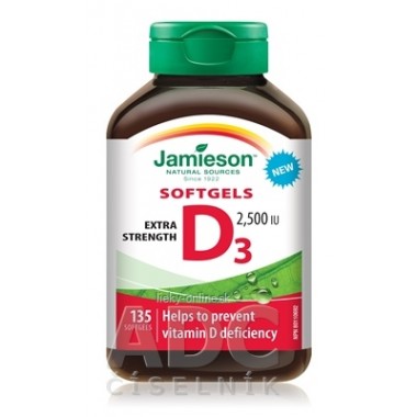 JAMIESON VITAMÍN D3 2500 IU