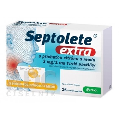 Septolete extra citrón a med