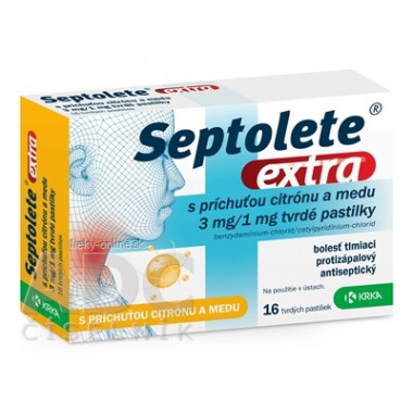 Septolete extra citrón a med