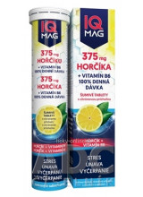 IQ MAG HORČÍK 375 mg + Vitamín B6