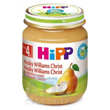 HiPP Príkrm ovocný Hrušky Wiliams-Christ