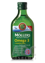 MOLLER´S Omega 3 RYBÍ OLEJ Natur