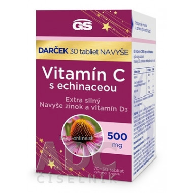 GS Vitamín C 500 mg s echinaceou Darček