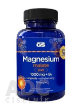 GS Magnesium malate pure 1000 mg + B6 Darček GS Magnesium malate pure 1000 mg + B6 Darček