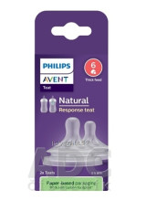 Philips AVENT CUMLÍK na fľašu Natural Response 6