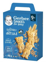 Gerber Snacks for Baby Detské SUŠIENKY