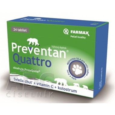 FARMAX Preventan Quattro + vitamín C