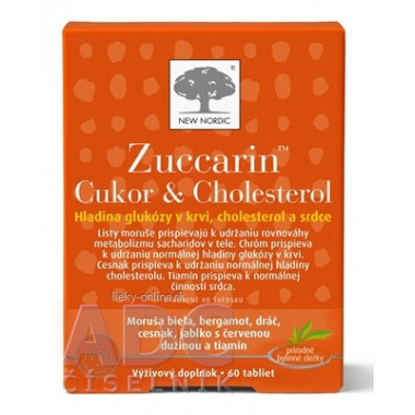 NEW NORDIC Zuccarin Cukor & Cholesterol