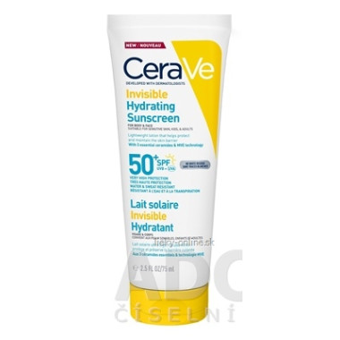 CeraVe Hydratačné opaľovacie mlieko SPF 50
