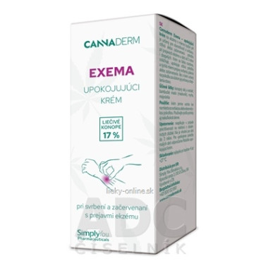 Cannaderm EXEMA upokojujúci krém