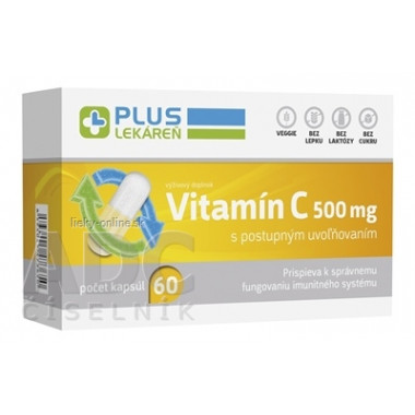 PLUS LEKÁREŇ Vitamín C 500 mg