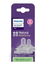 Philips AVENT CUMLÍK na fľašu Natural Response 4