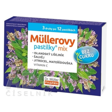 Müllerove pastilky MIX