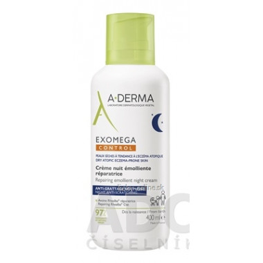 A-DERMA EXOMEGA CONTROL Nočný krém