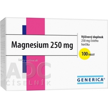 GENERICA Magnesium 250 mg