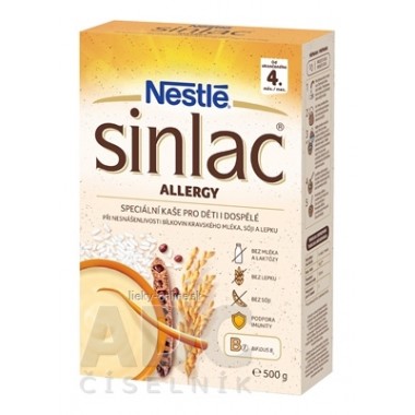 Nestlé Nemliečna kaša SINLAC Allergy