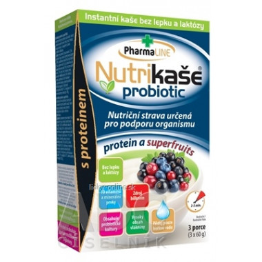 Nutrikaša probiotic - proteín a superfruits