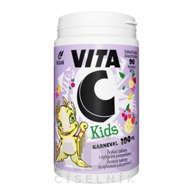 Vitabalans VITA C Kids KARNEVAL 100 MG