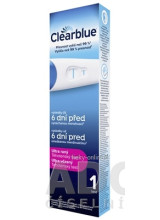 Tehotenský test Clearblue Ultra včasný Tehotenský test Clearblue Ultra včasný