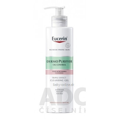 Eucerin DERMOPURE Exfoliačný čistiaci gél