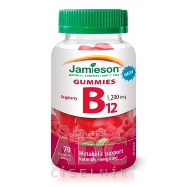 JAMIESON VITAMÍN B12 GUMMIES