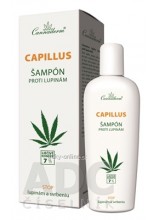 Cannaderm CAPILLUS šampón proti lupinám NEW