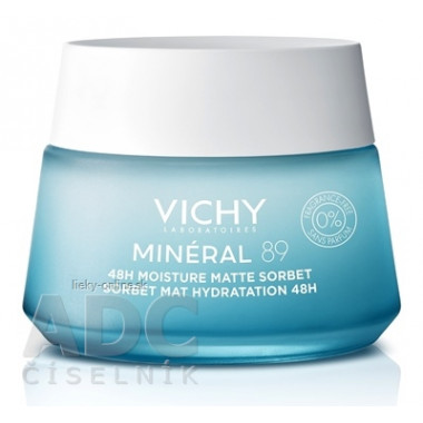 VICHY MINERAL 89 48H MOISTURE MATTE SORBET