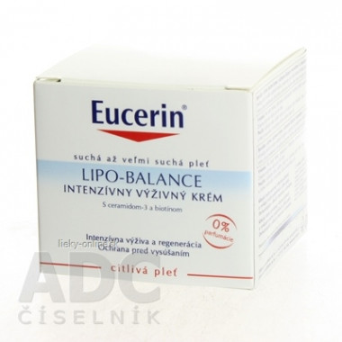 Eucerin LIPO BALANCE intenzívny výživný krém