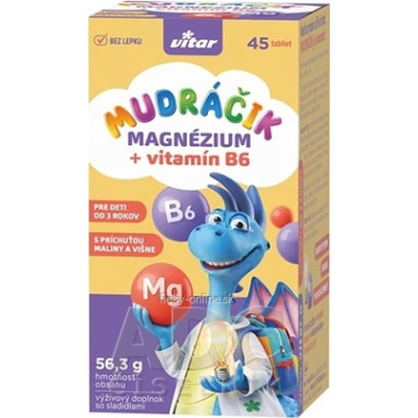 VITAR MUDRÁČIK Magnézium + B6