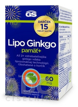GS Lipo Ginkgo pamäť+ 60 mg Darček GS Lipo Ginkgo pamäť+ 60 mg Darček