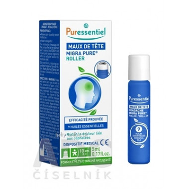 PURESSENTIEL MIGRA PURE Roll-on pri bolesti hlavy