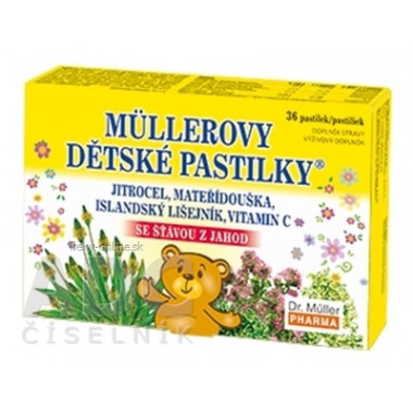 MÜLLEROVE DETSKÉ PASTILKY