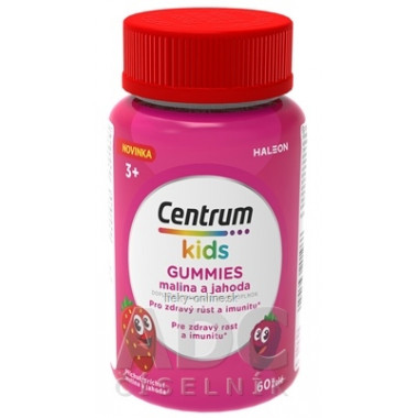 Centrum kids GUMMIES malina a jahoda