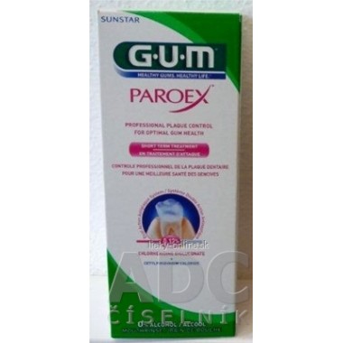 GUM PAROEX (CHX 0,12 %) ústna voda