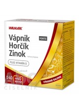 WALMARK Vápnik Horčík Zinok FORTE PROMO 2022