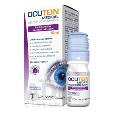 OCUTEIN MEDICAL Gélové očné kvapky