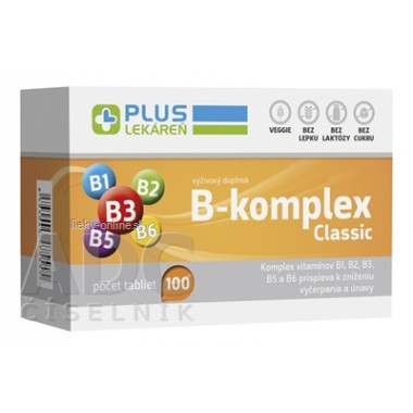 PLUS LEKÁREŇ B-komplex Classic