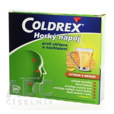 COLDREX HORÚCI NÁPOJ CITRÓN S MEDOM