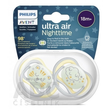 AVENT CUMLÍK Ultra air 18M+ neutral nočný