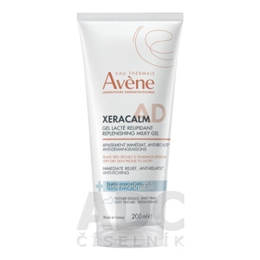 AVENE XeraCalm A.D Relipidačný mliečny gél