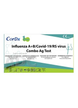CorDx Influenza A+B/Covid-19/RS virus Combo TEST