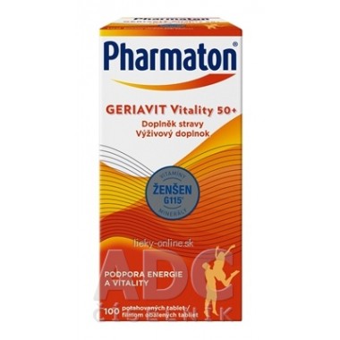 Pharmaton GERIAVIT Vitality 50+