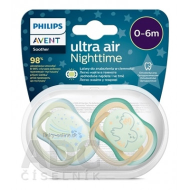 AVENT CUMLÍK Ultra air 0-6m nočný, chlapec