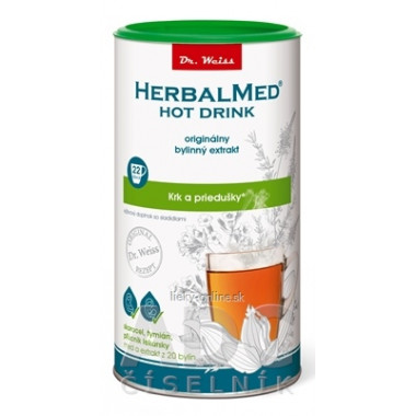 HERBALMED HOT DRINK (skorocel, tymian, pľúcnik)