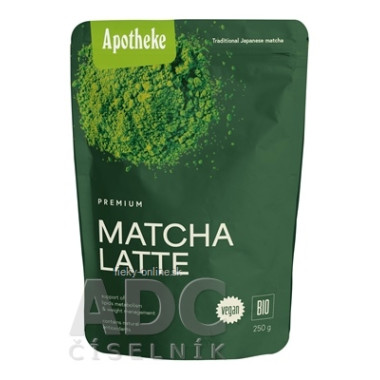 APOTHEKE MATCHA LATTE BIO vegan