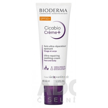 BIODERMA Cicabio Krém+ SPF 50+