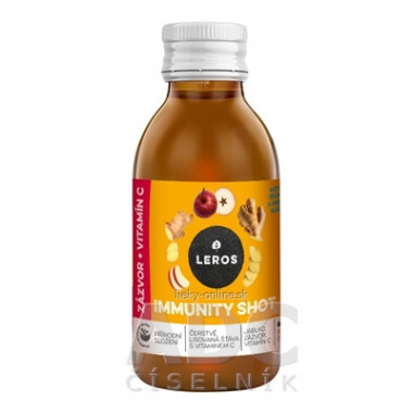 Leros Immunity SHOT ZÁZVOR+VITAMÍN C