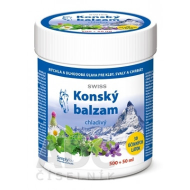 KONSKÝ BALZAM SWISS chladivý