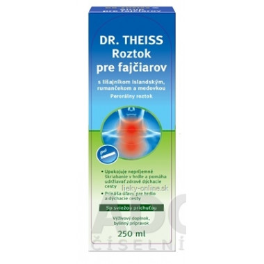 Dr.Theiss Roztok pre fajčiarov